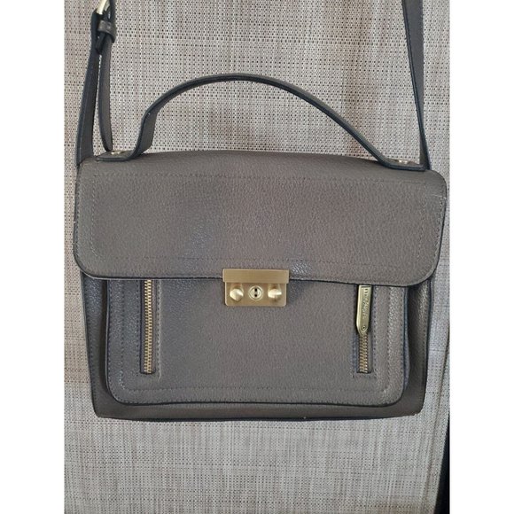 3.1 Phillip Lim Handbags - 🎁 SALE 3-1 Philip Lim Target Satchel Crossbody Handbag Purse Greige Beige Taupe
